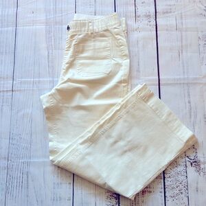 Women’s Patch Pocket Wide Leg Cropped Pants